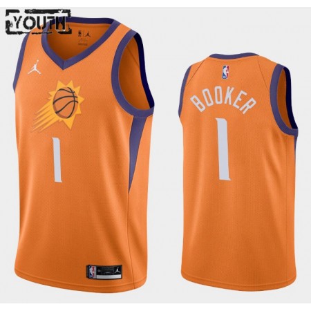 Maillot Basket Phoenix Suns Devin Booker 1 2020-21 Jordan Brand Statement Edition Swingman - Enfant